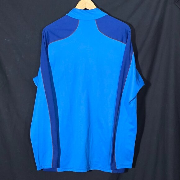 Patagonia #4441 Capilene 3 Midweight LS 1/4 Zip Pullover - Blue Blue - Sz L* - Picture 5 of 5